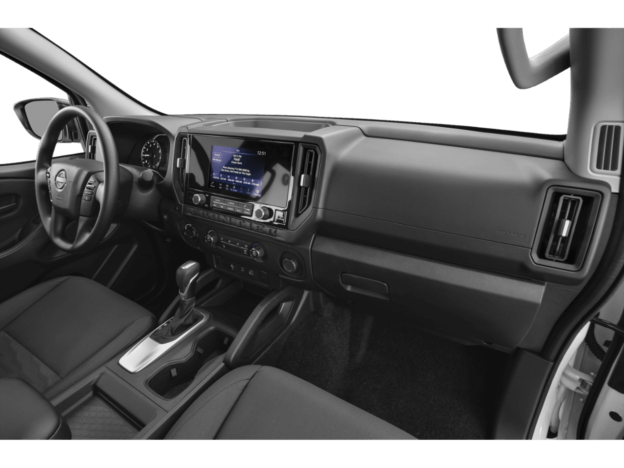 2025 Nissan Frontier S - Interior Passenger Dash