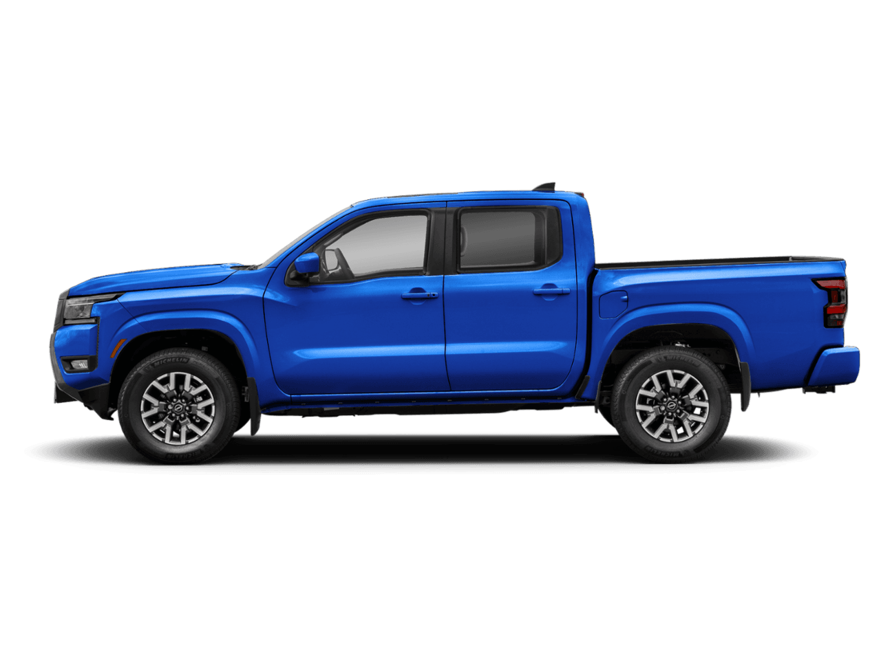 2025 Nissan Frontier Crew - Profile, facing to the left