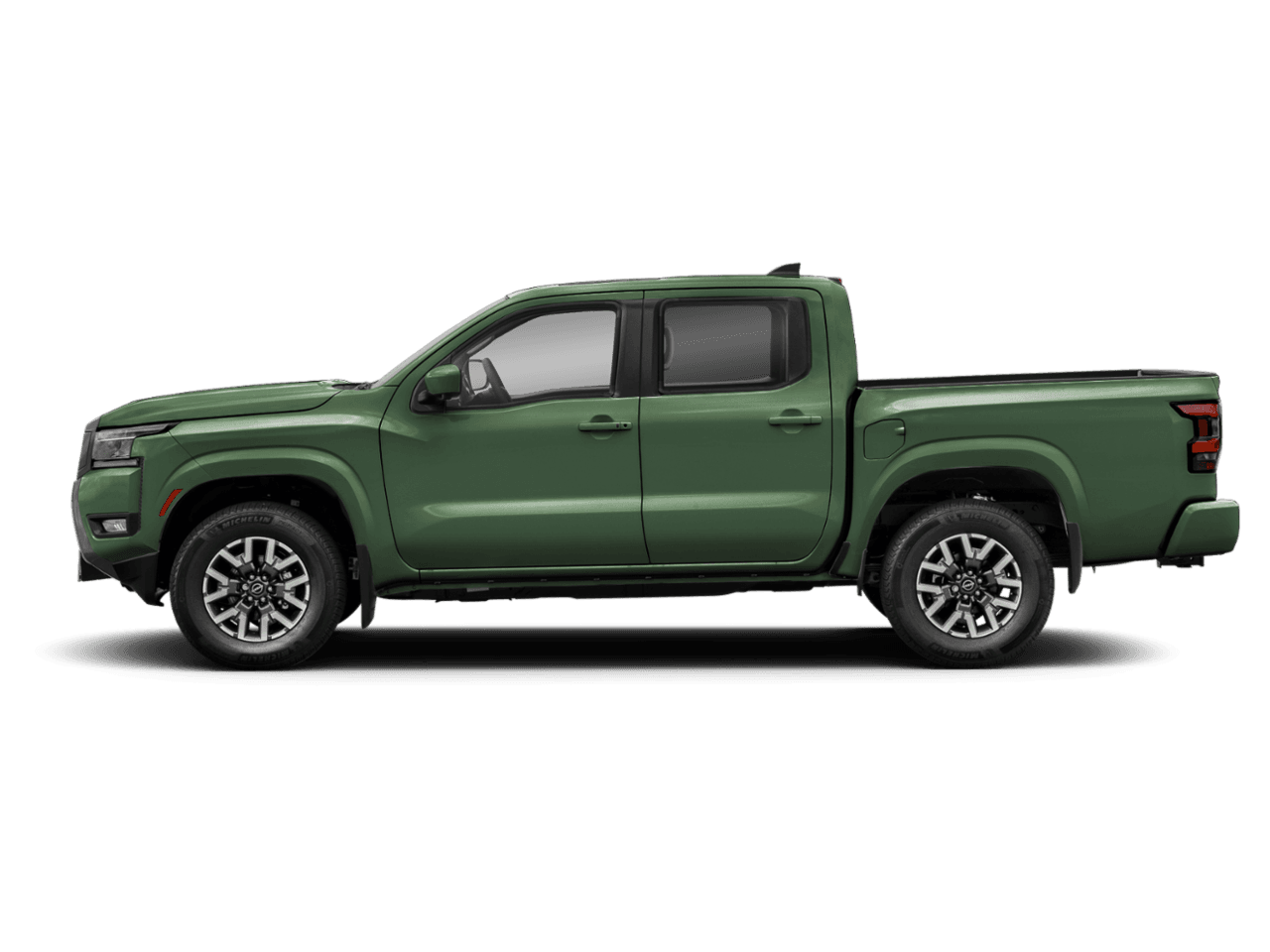 2025 Nissan Frontier Crew - Profile, facing to the left