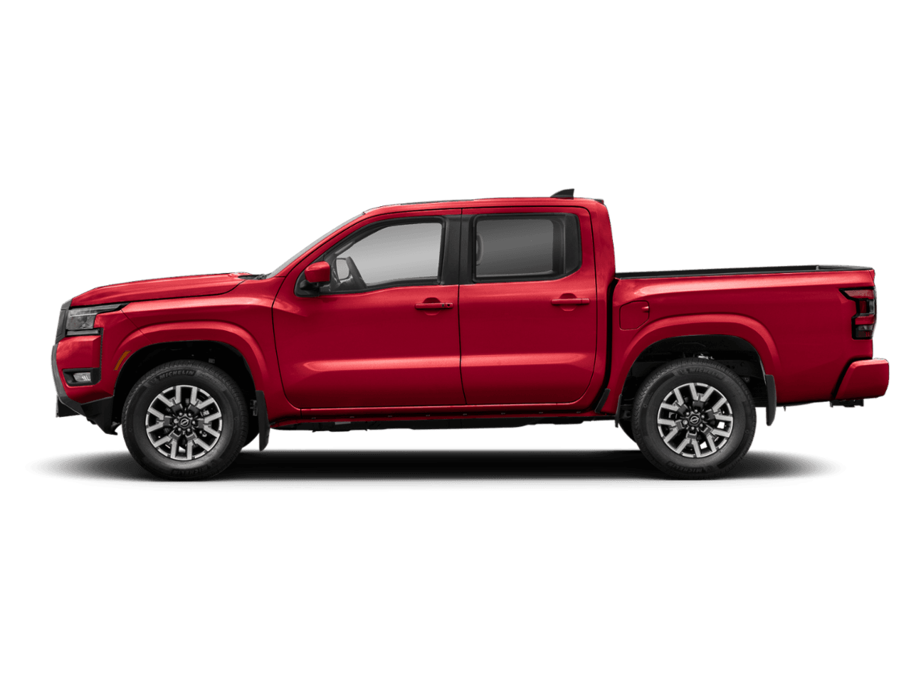 2025 Nissan Frontier Crew - Profile, facing to the left