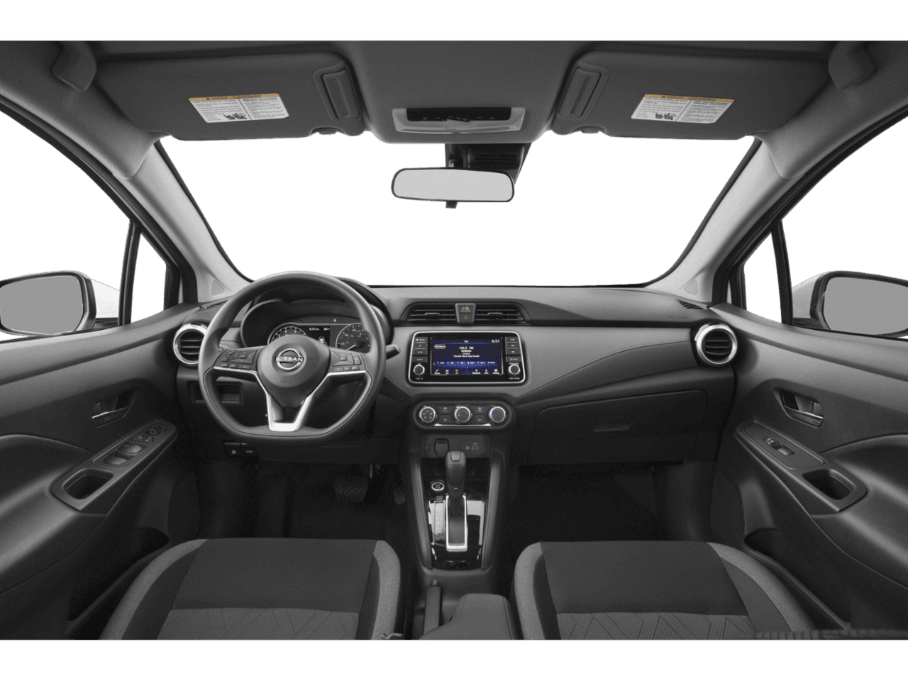 2025 Nissan Versa SV - Interior Full Dash Basic