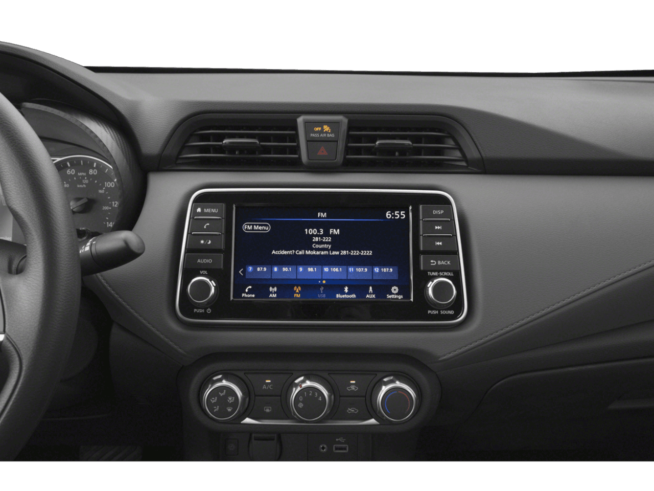 2025 Nissan Versa SV - Interior Stereo System