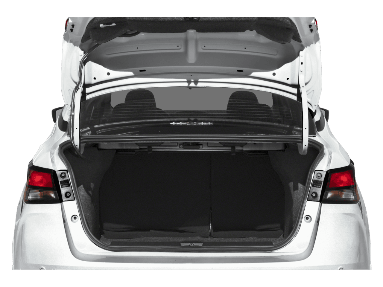 2025 Nissan Versa SV - Interior Trunk with Hatch Open Feature