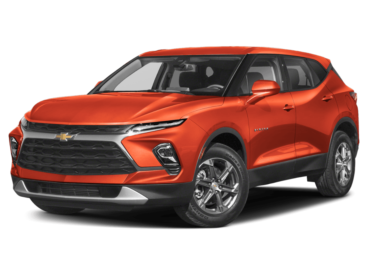 2025 Chevrolet Blazer RS - Front 3/4, facing to the left