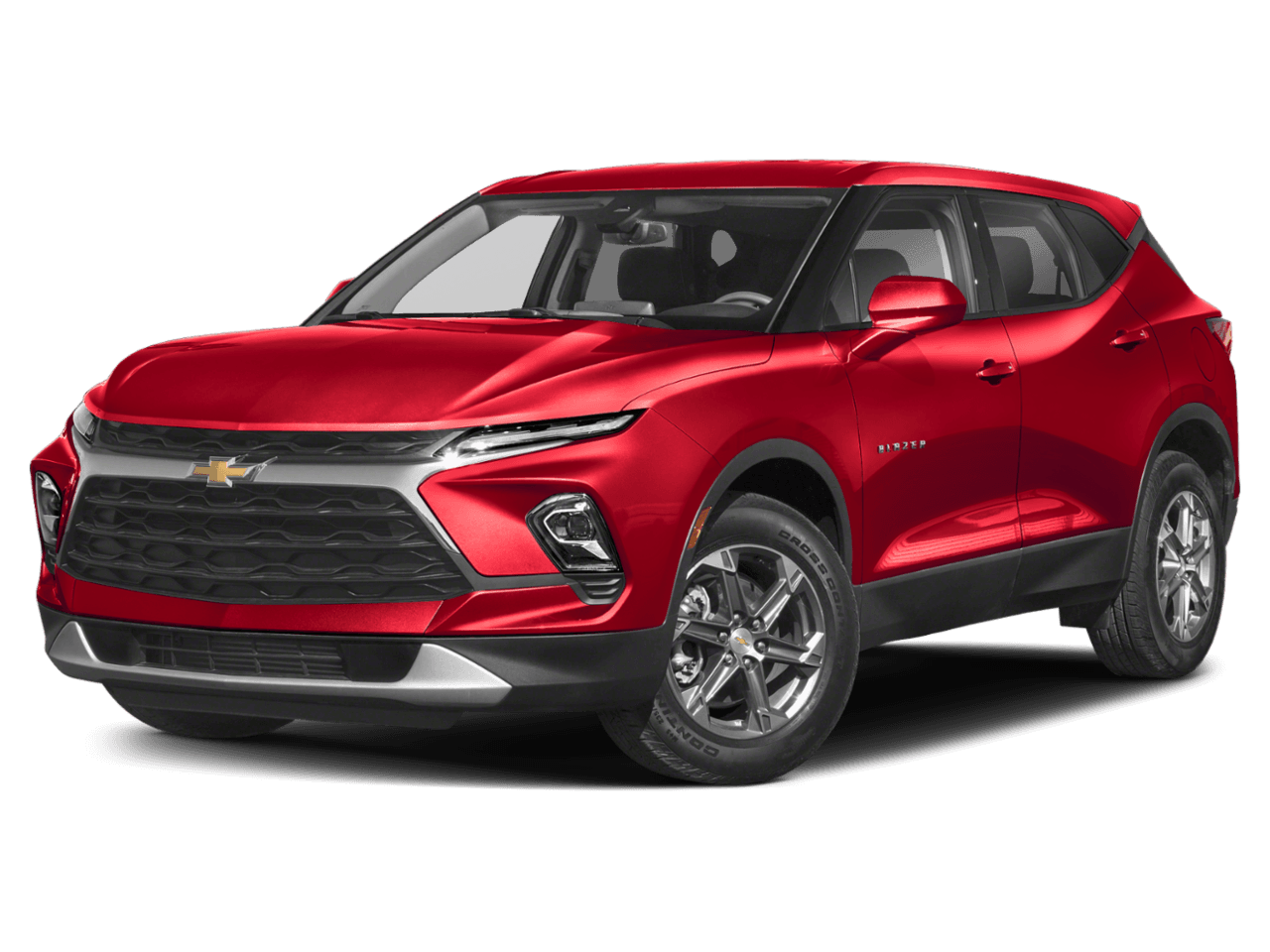 2025 Chevrolet Blazer RS - Front 3/4, facing to the left