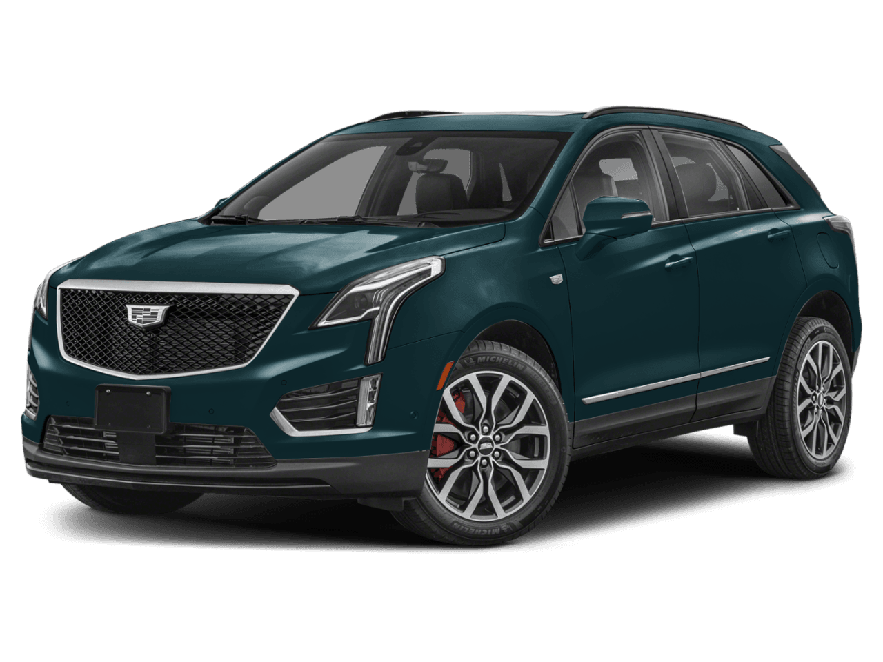 2025 Cadillac XT5 AWD - Front 3/4, facing to the left