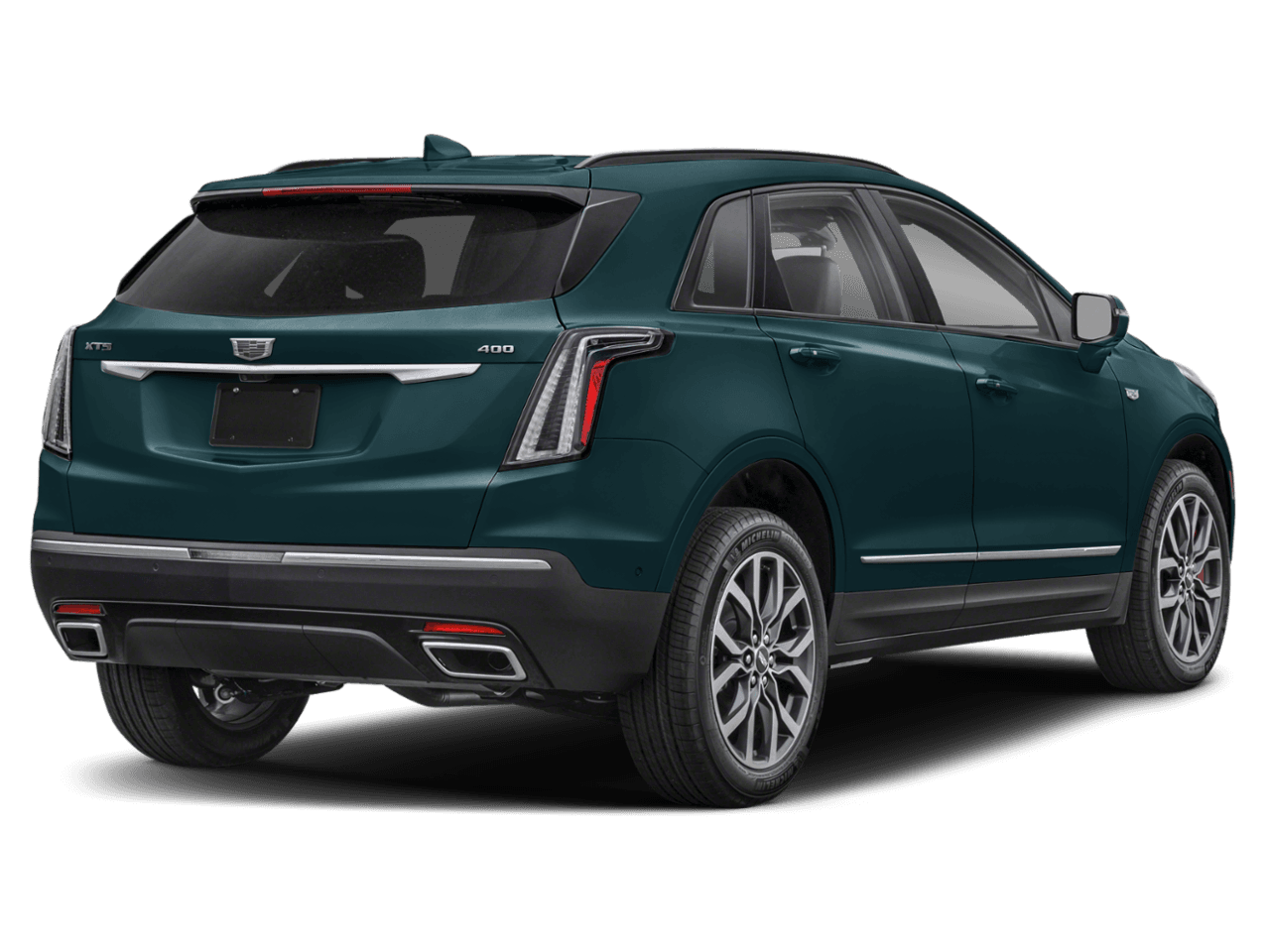 2025 Cadillac XT5 AWD - Rear 3/4, facing to the right