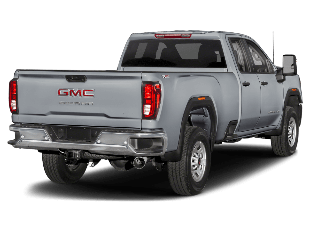 2025 GMC Sierra 3500HD Pro - Rear 3/4, facing to the right