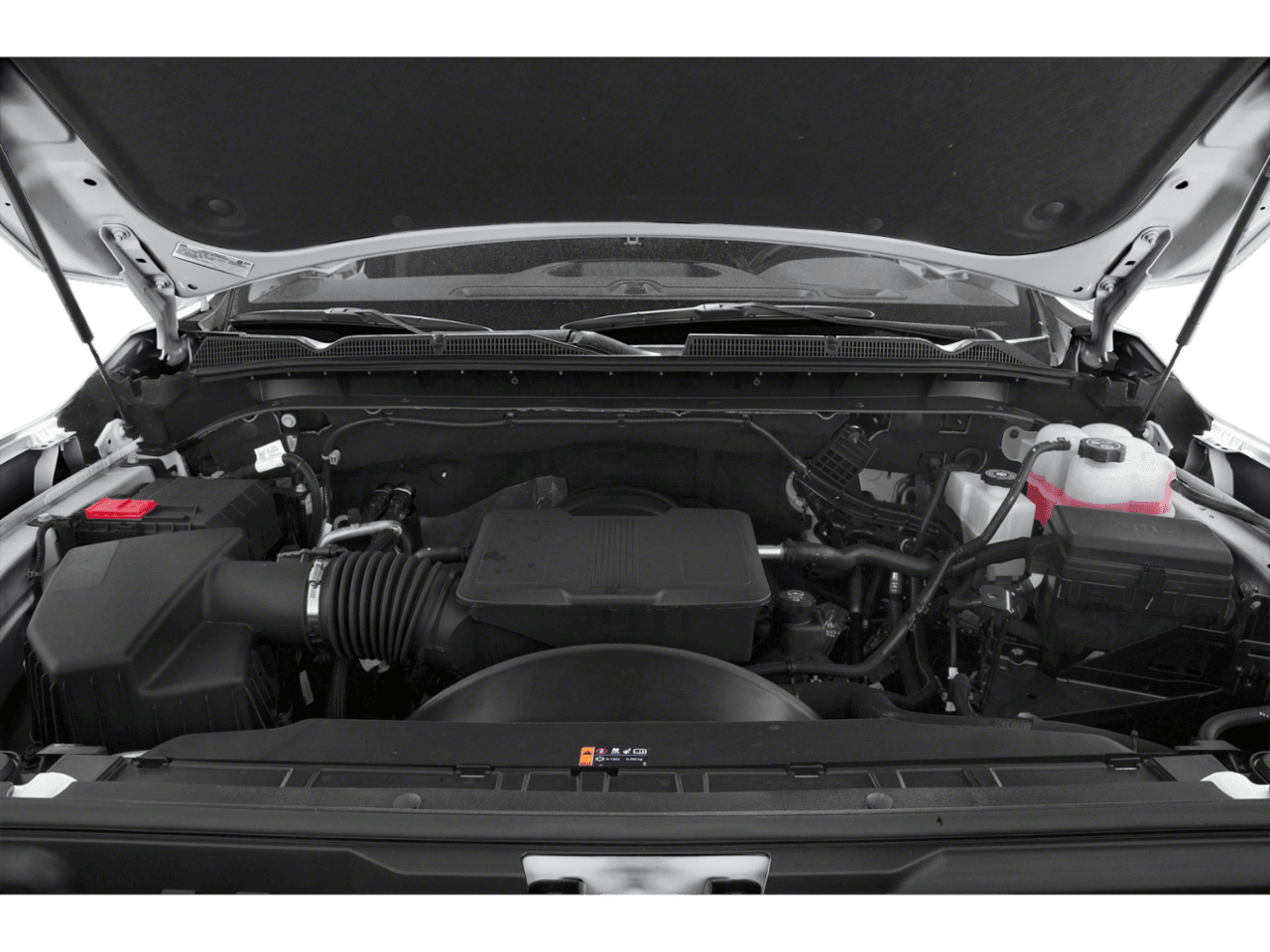 2025 GMC Sierra 3500HD Pro - Interior Engine Shot Feature