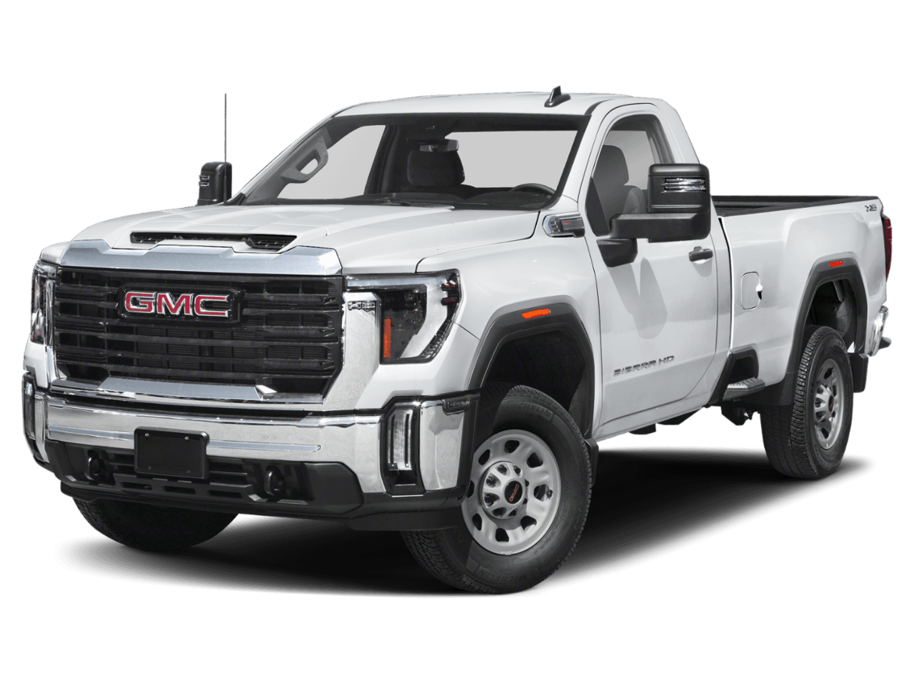 2025 GMC Sierra 3500HD Pro - Front 3/4, facing to the left