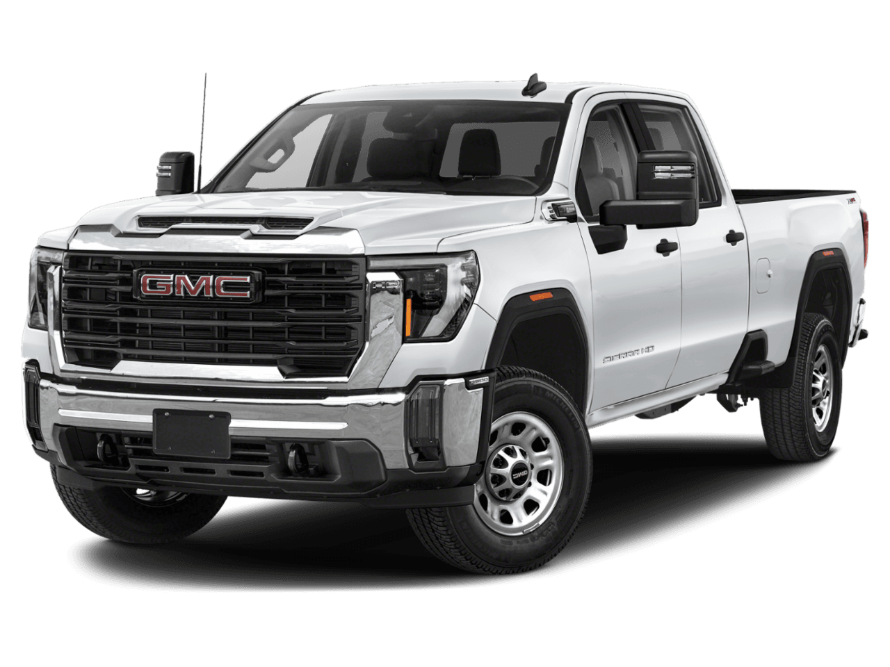 2025 GMC Sierra 3500HD Pro - Front 3/4, facing to the left