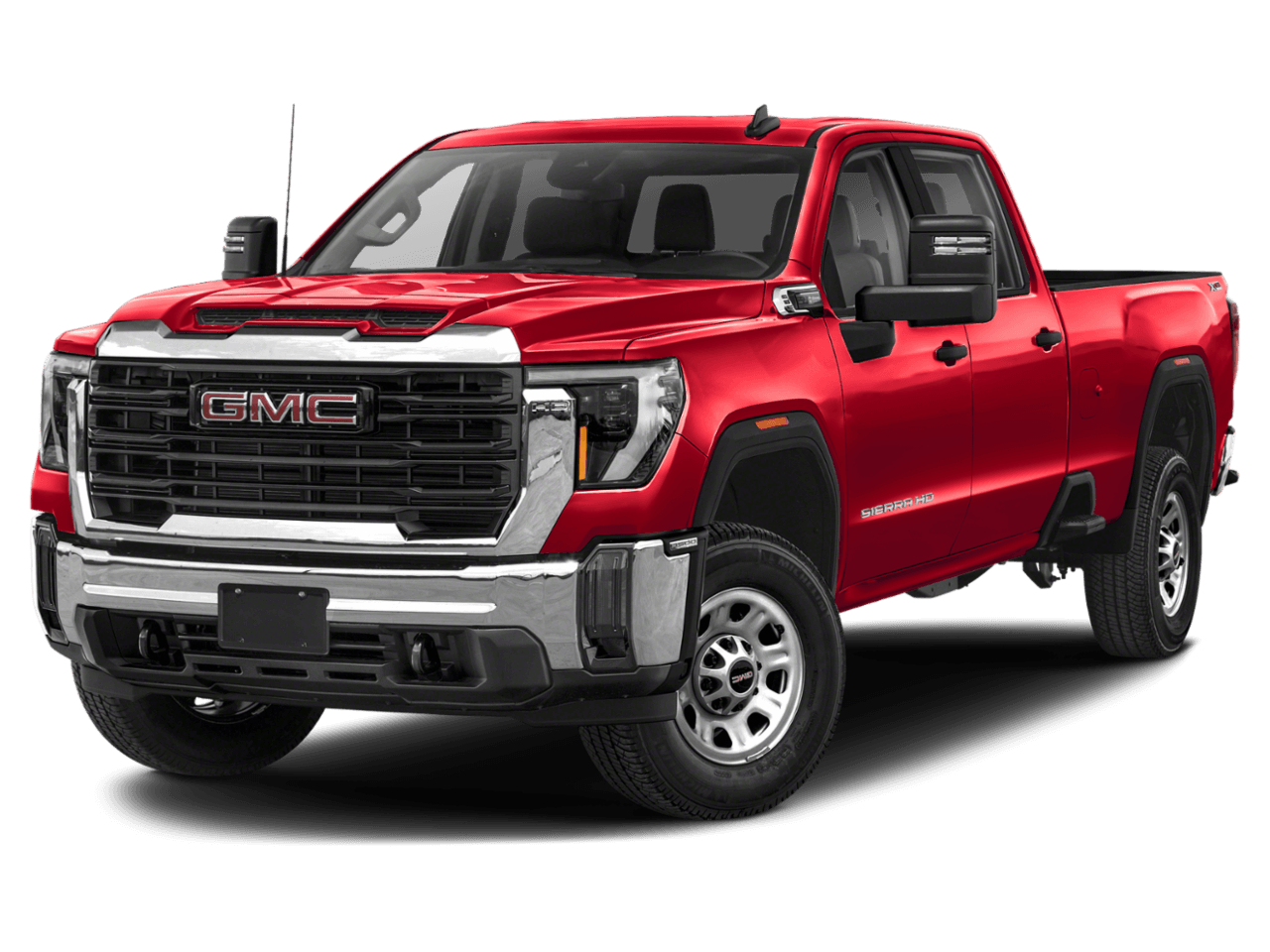 2025 GMC Sierra 3500HD SLT - Front 3/4, facing to the left