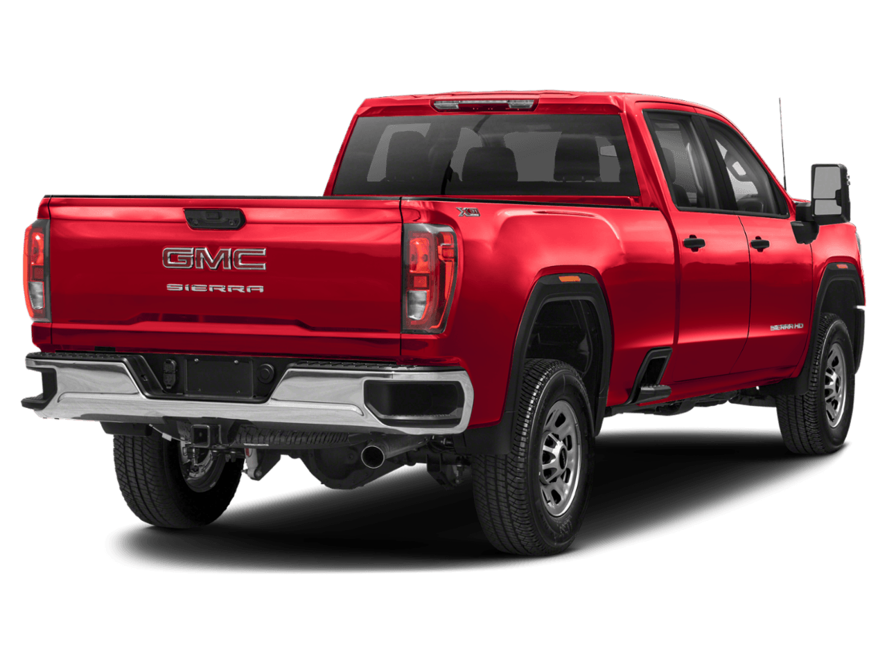 2025 GMC Sierra 3500HD SLT - Rear 3/4, facing to the right