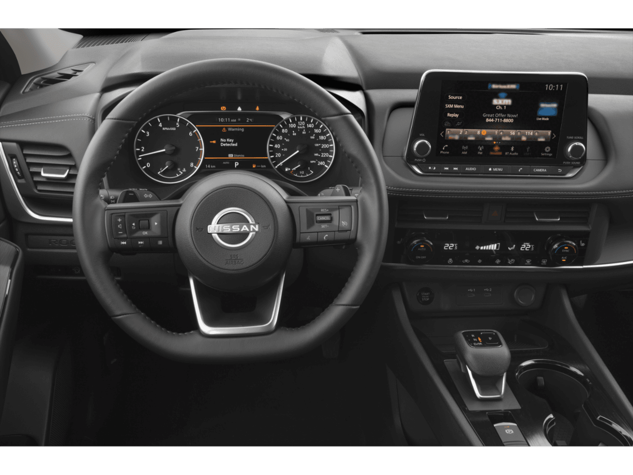 2025 Nissan Rogue S - Interior Drivers Dash