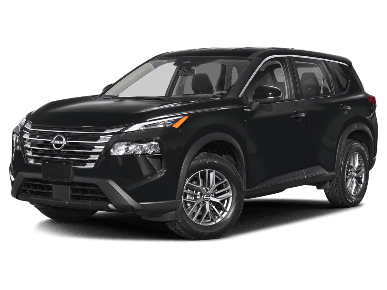 2025 Nissan Rogue S - Front 3/4, facing to the left