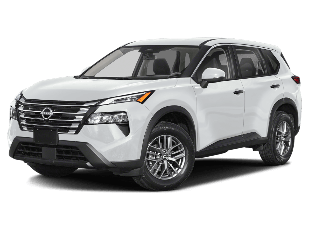 2025 Nissan Rogue S - Front 3/4, facing to the left