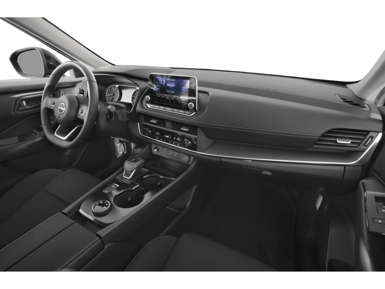 2025 Nissan Rogue S - Interior Passenger Dash