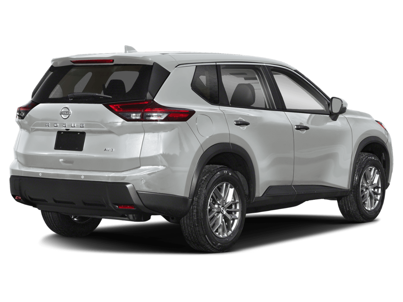 2025 Nissan Rogue S - Rear 3/4, facing to the right