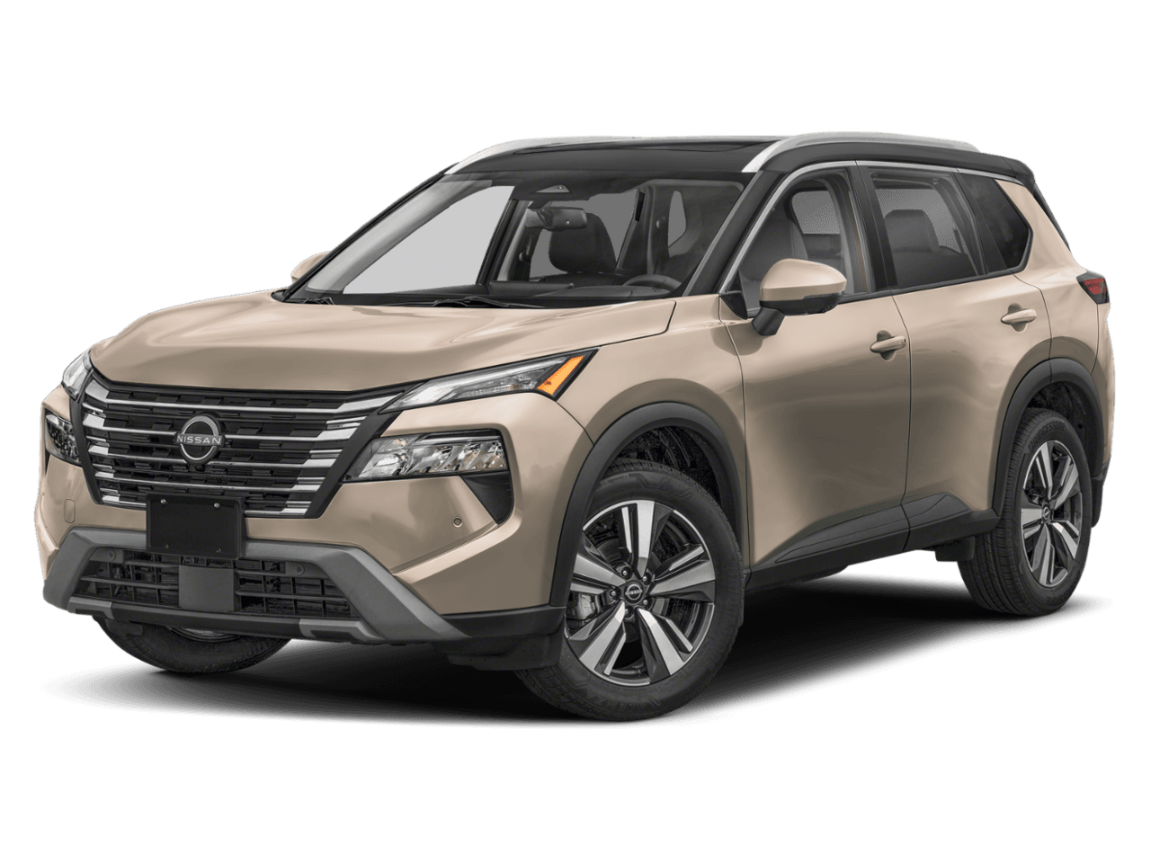 2025 Nissan Rogue SL - Front 3/4, facing to the left