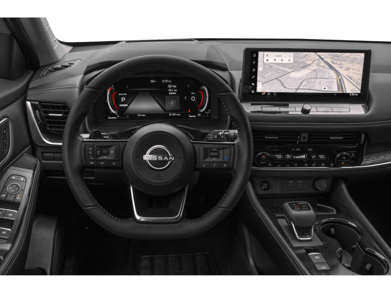 2025 Nissan Rogue Platinum - Interior Drivers Dash