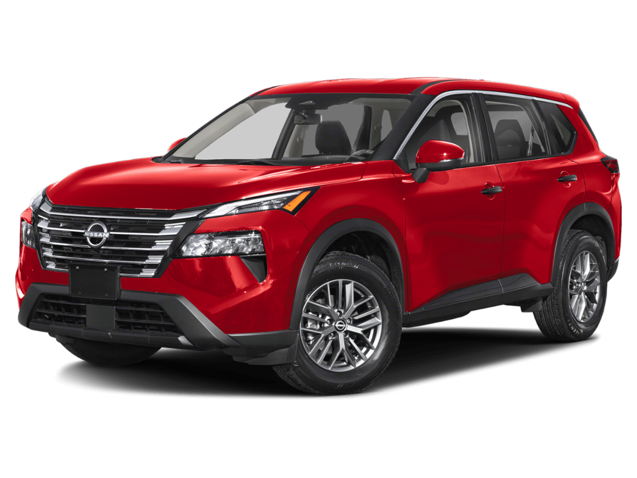 2025 Nissan Rogue S - Front 3/4, facing to the left