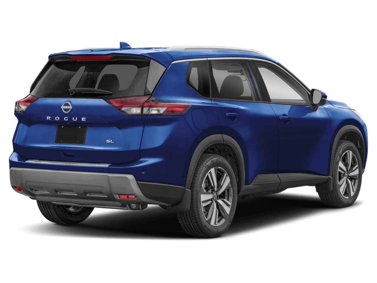 2025 Nissan Rogue AWD - Rear 3/4, facing to the right
