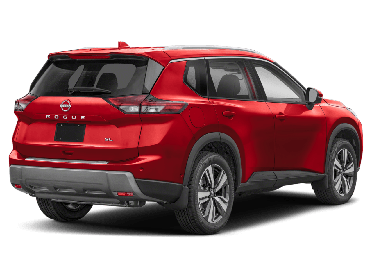 2025 Nissan Rogue SL - Rear 3/4, facing to the right