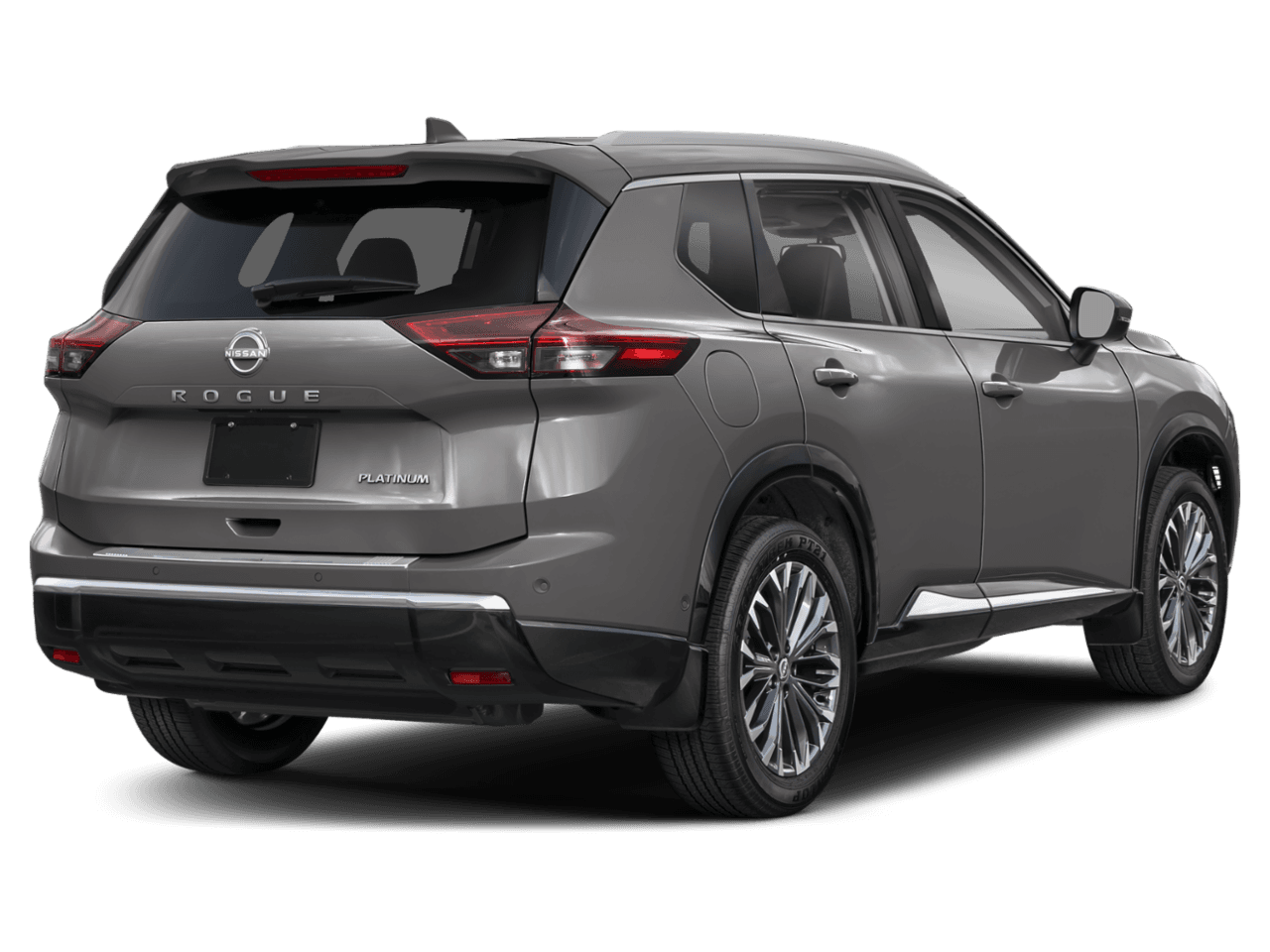 2025 Nissan Rogue AWD - Rear 3/4, facing to the right