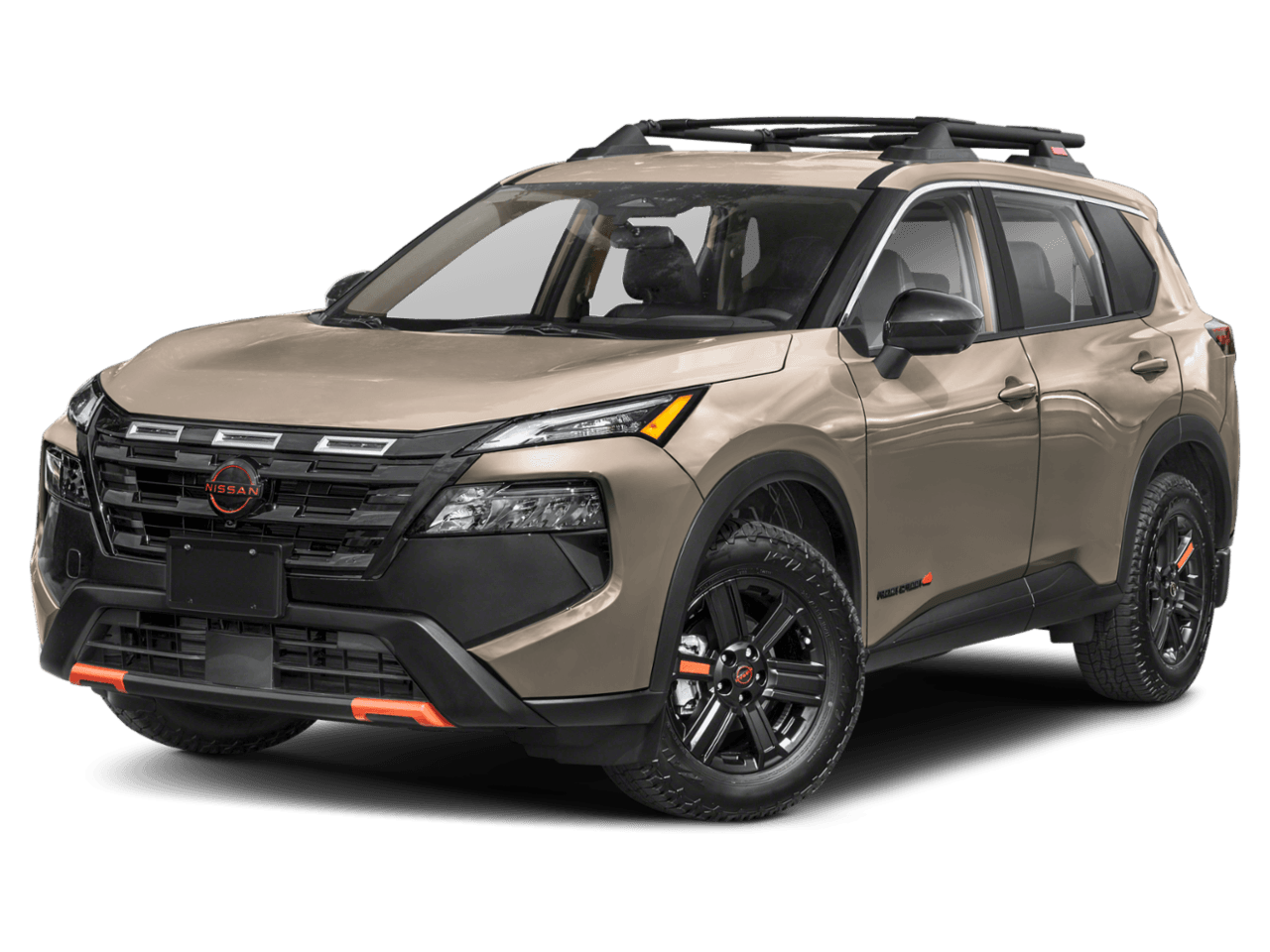 2025 Nissan Rogue Rock Creek - Front 3/4, facing to the left