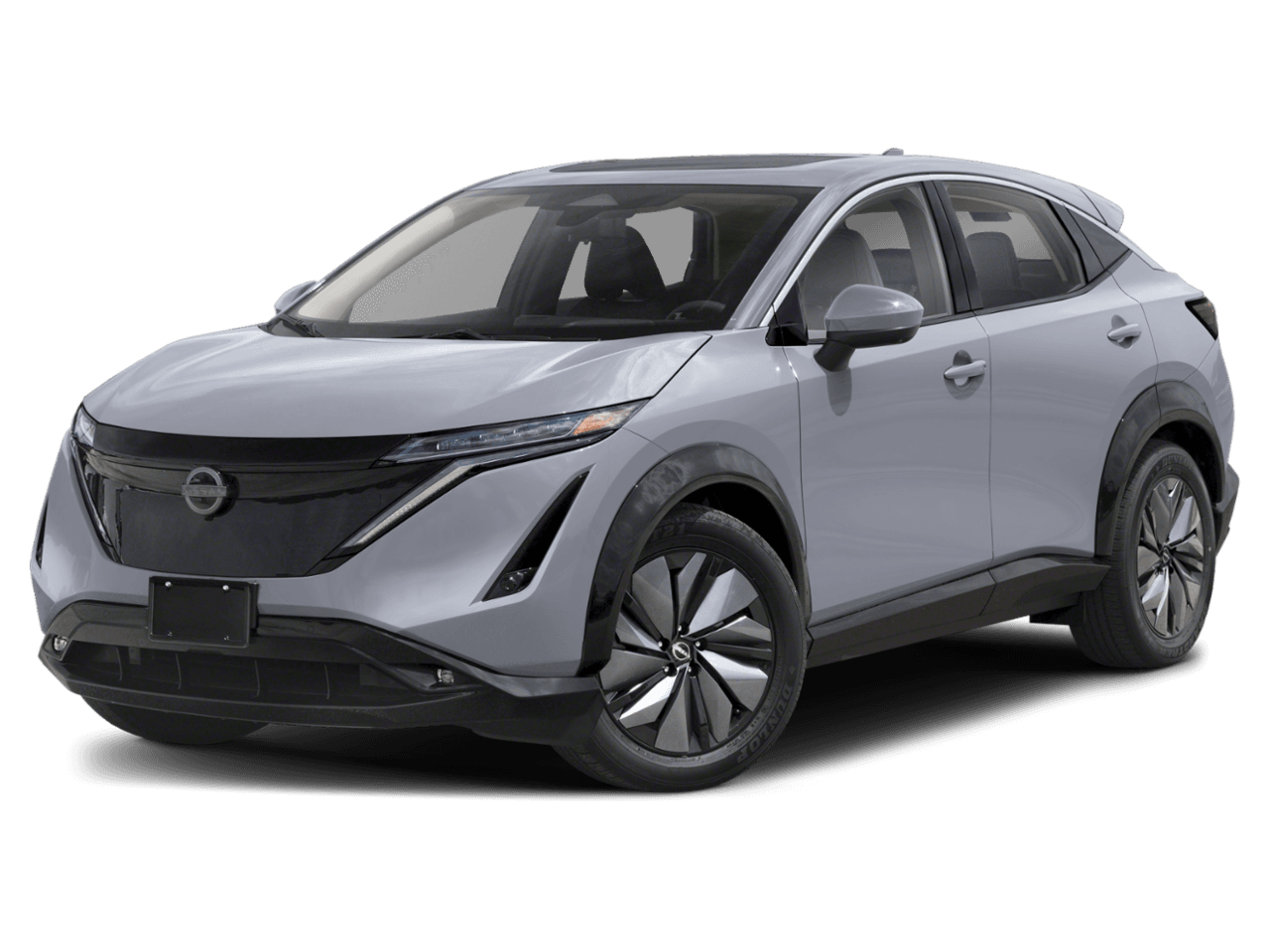 2025 Nissan ARIYA EVOLVE+ - Front 3/4, facing to the left