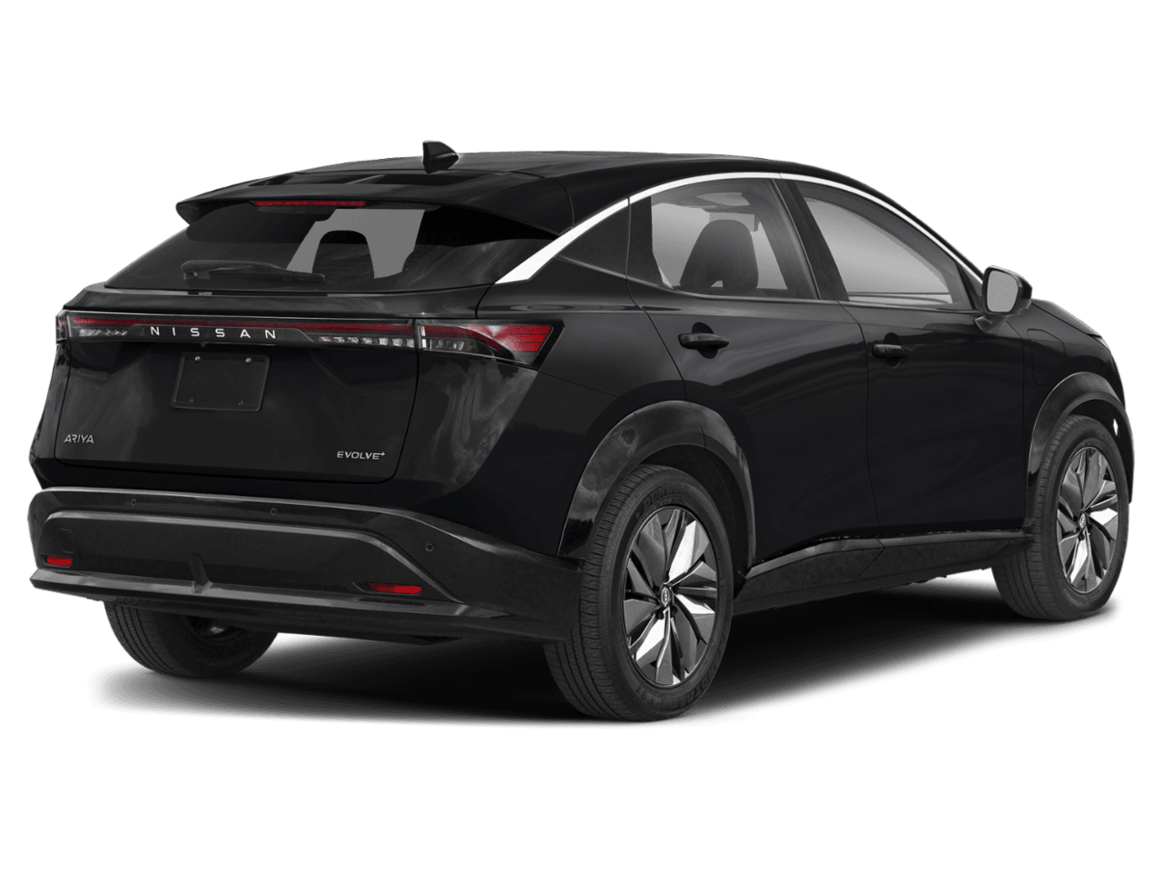 2025 Nissan ARIYA EVOLVE+ - Rear 3/4, facing to the right