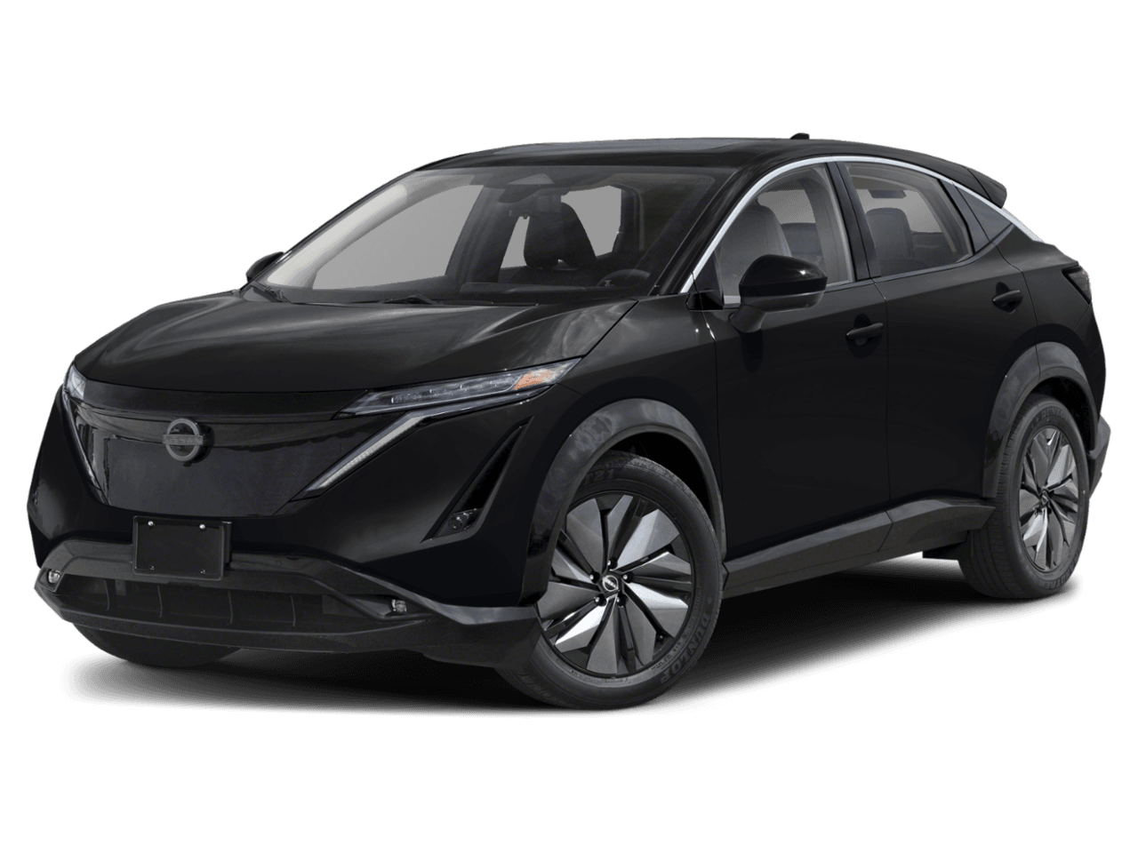 2025 Nissan ARIYA EVOLVE+ - Front 3/4, facing to the left