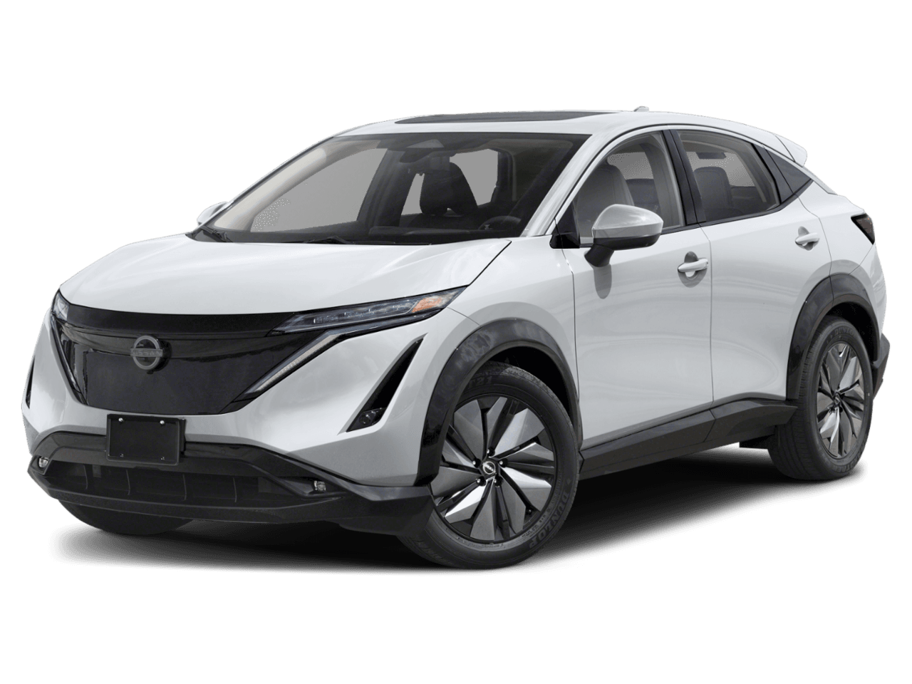 2025 Nissan ARIYA EVOLVE+ - Front 3/4, facing to the left