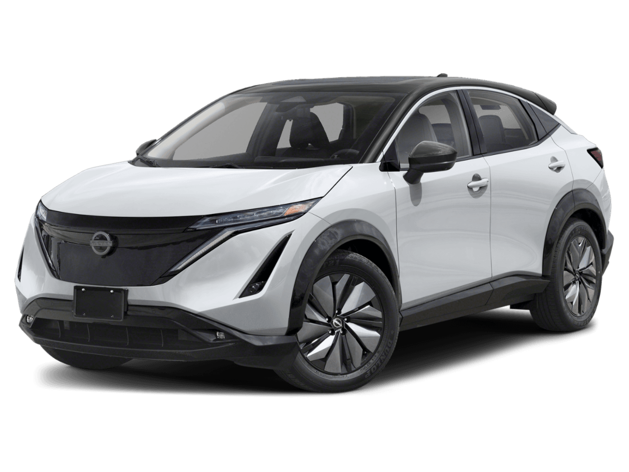 2025 Nissan ARIYA EVOLVE+ - Front 3/4, facing to the left