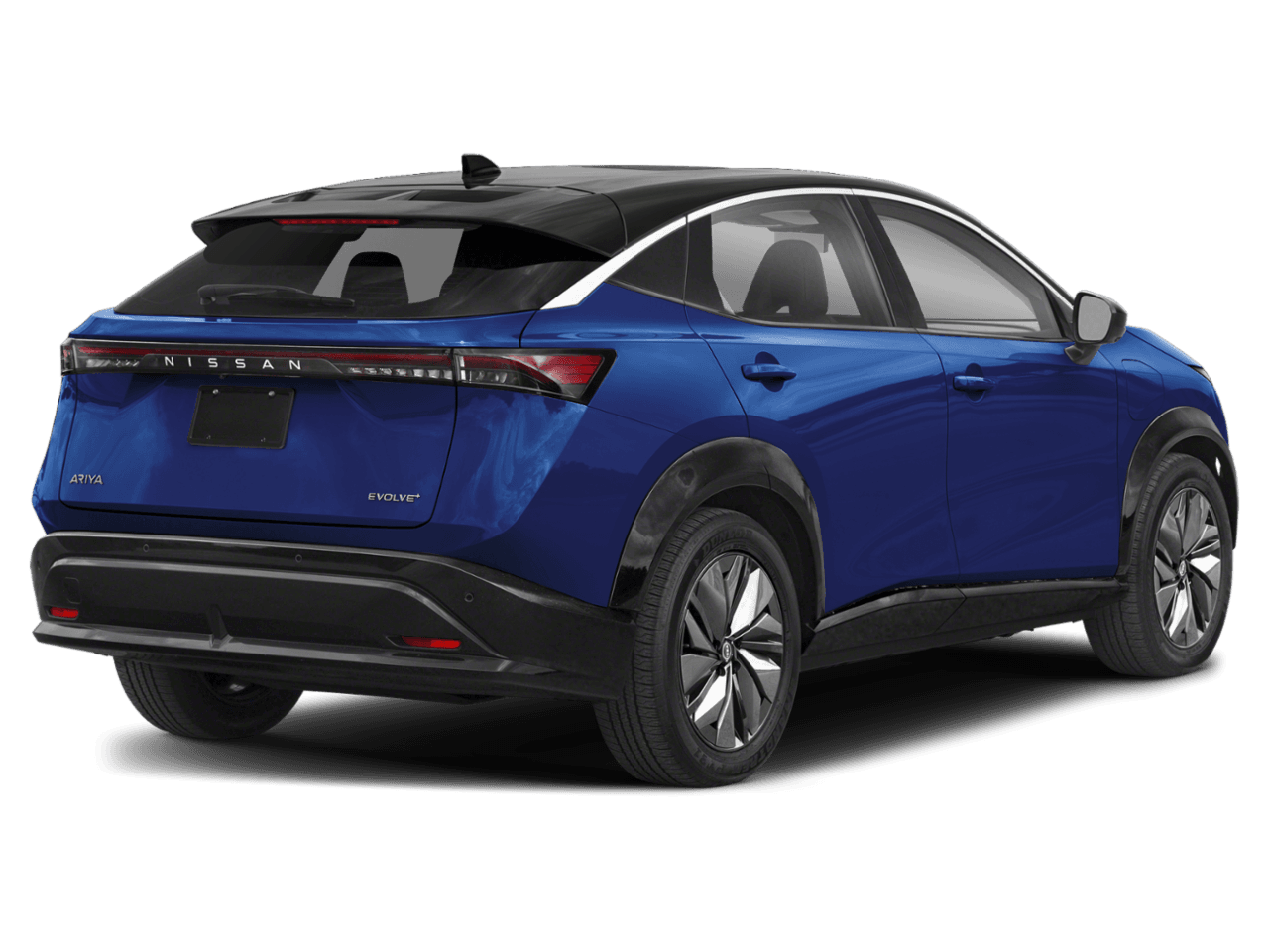 2025 Nissan ARIYA EVOLVE+ - Rear 3/4, facing to the right