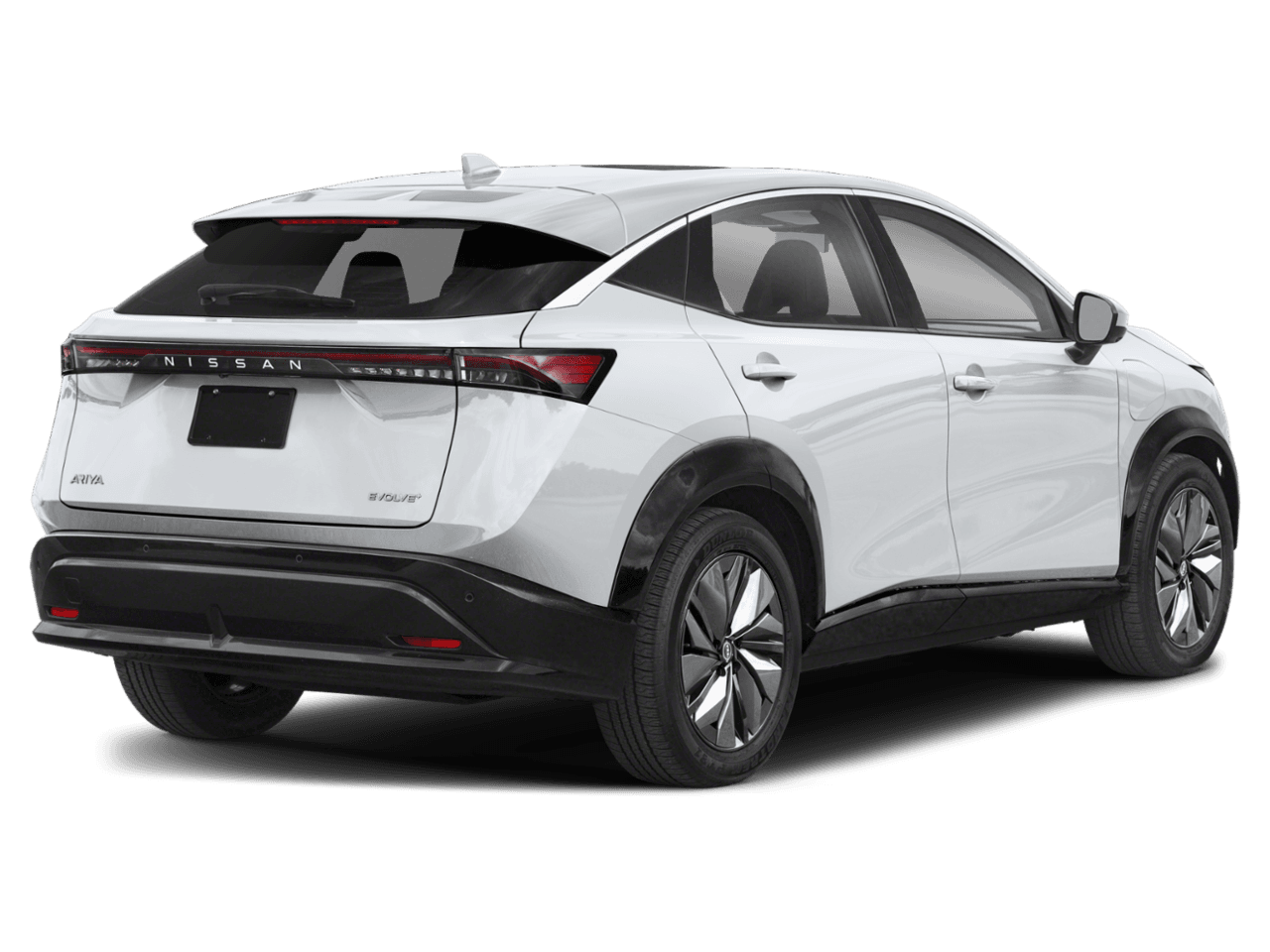 2025 Nissan ARIYA EVOLVE+ - Rear 3/4, facing to the right