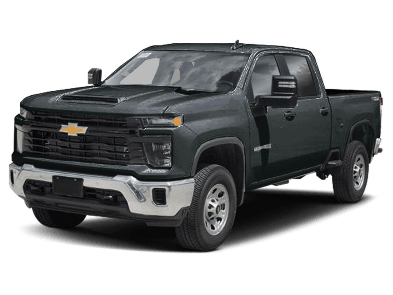 2025 Chevrolet Silverado 3500HD LT - Front 3/4, facing to the left