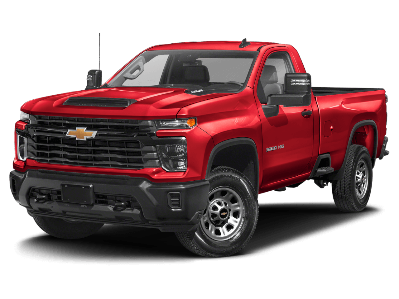 2025 Chevrolet Silverado 3500HD LT - Front 3/4, facing to the left