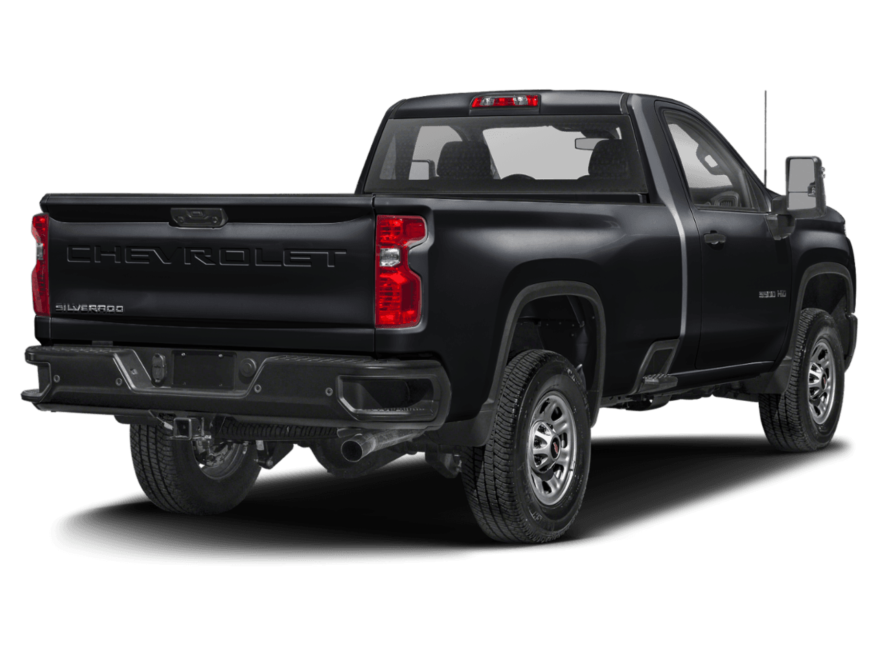 2025 Chevrolet Silverado 3500HD LT - Rear 3/4, facing to the right