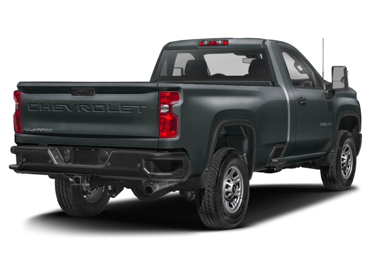 2025 Chevrolet Silverado 3500HD LT - Rear 3/4, facing to the right
