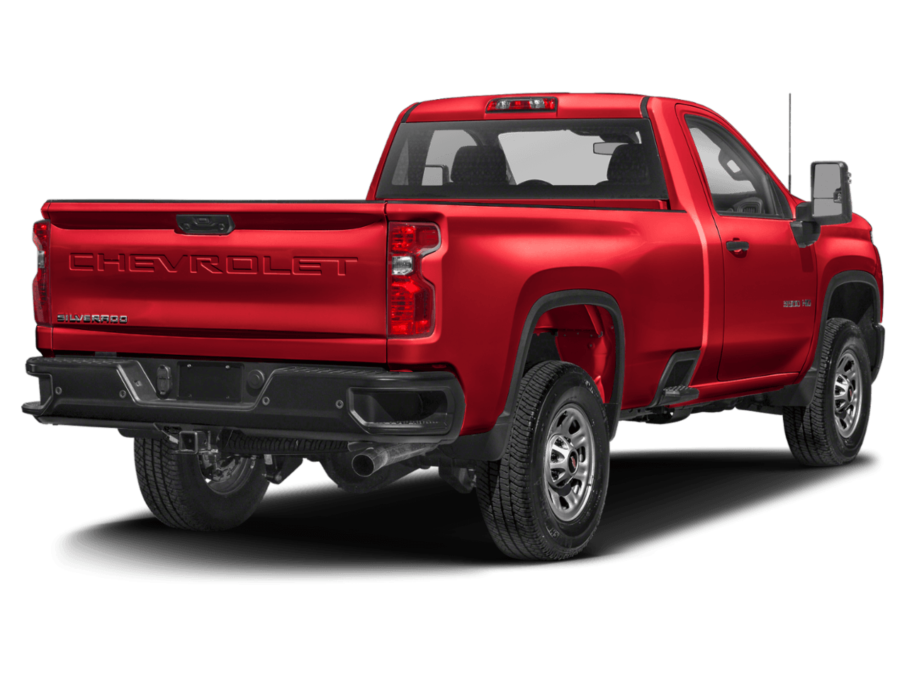 2025 Chevrolet Silverado 3500HD LT - Rear 3/4, facing to the right