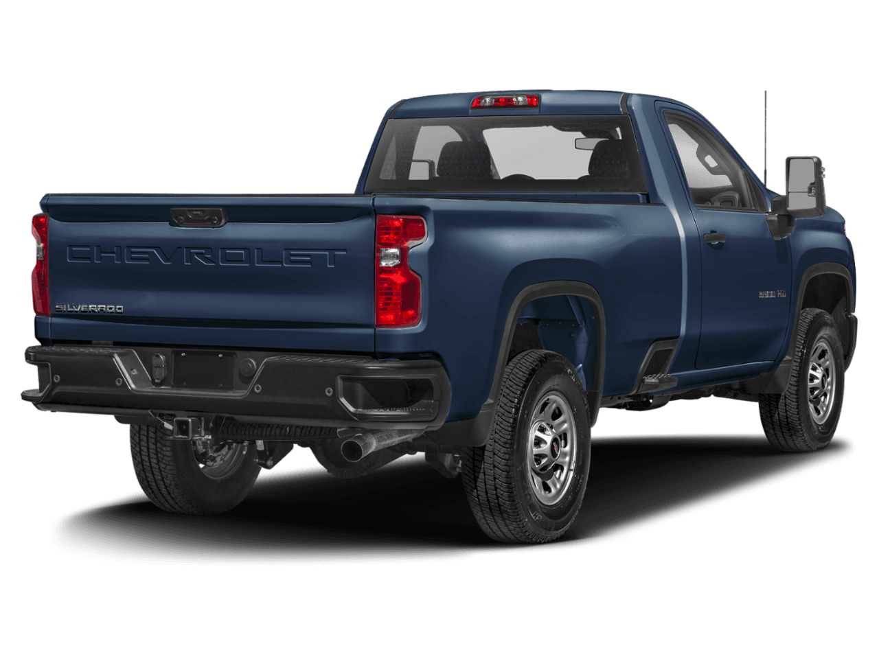 2025 Chevrolet Silverado 3500HD LT - Rear 3/4, facing to the right