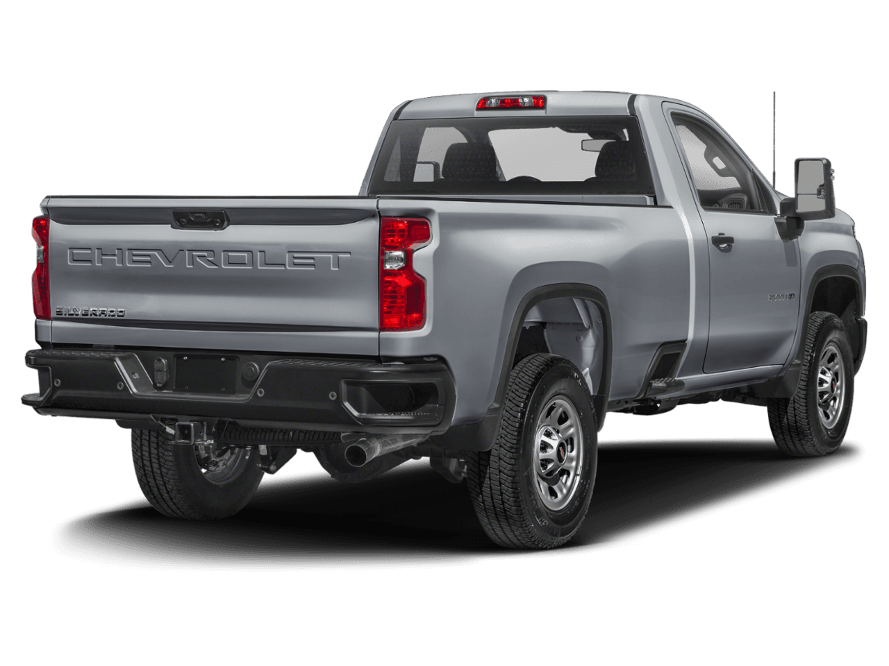 2025 Chevrolet Silverado 3500HD LT - Rear 3/4, facing to the right