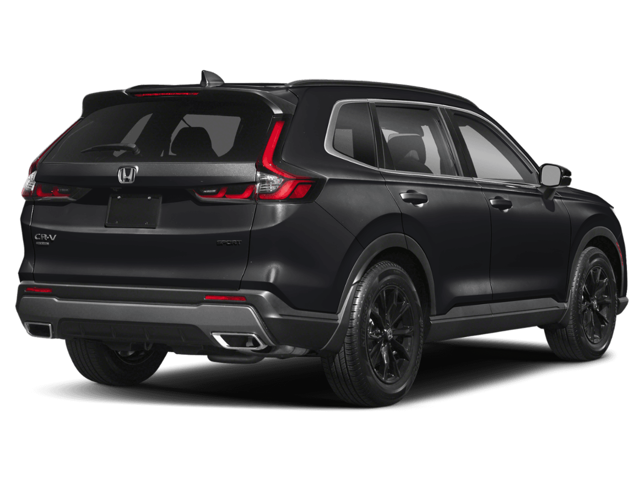 2025 Honda CR-V Hybrid Sport - Rear 3/4, facing to the right