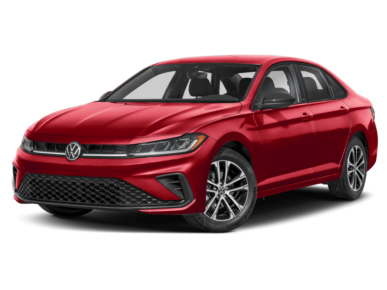 2025 Volkswagen Jetta Sport - Front 3/4, facing to the left