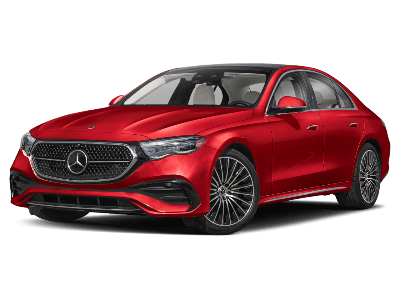 2025 Mercedes-Benz E-Class E - Front 3/4, facing to the left