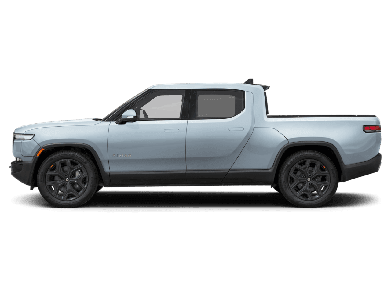 2025 Rivian R1T Adventure - Profile, facing to the left
