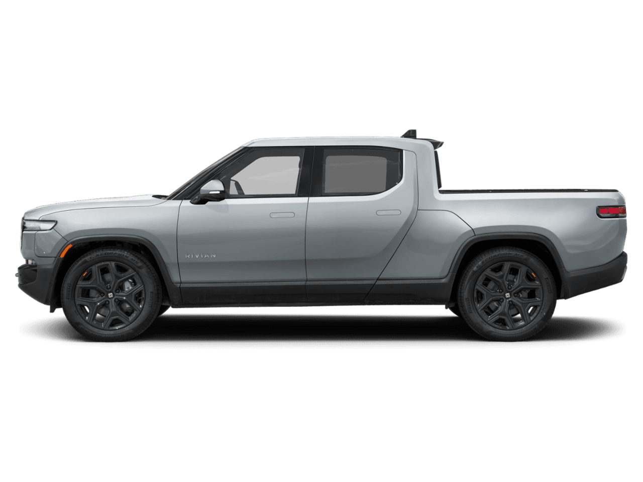 2025 Rivian R1T Adventure - Profile, facing to the left