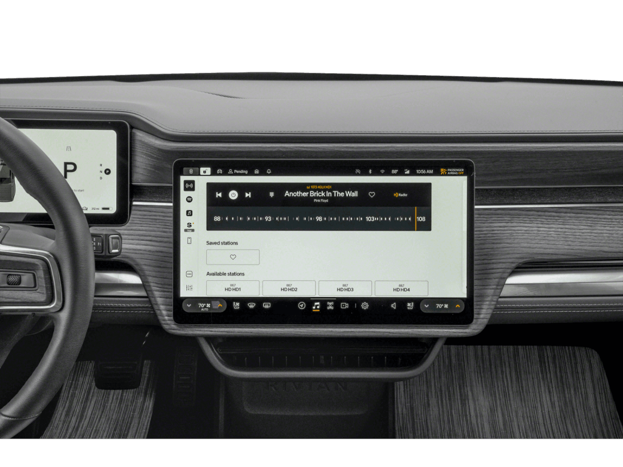 2025 Rivian R1T Premium - Interior Stereo System