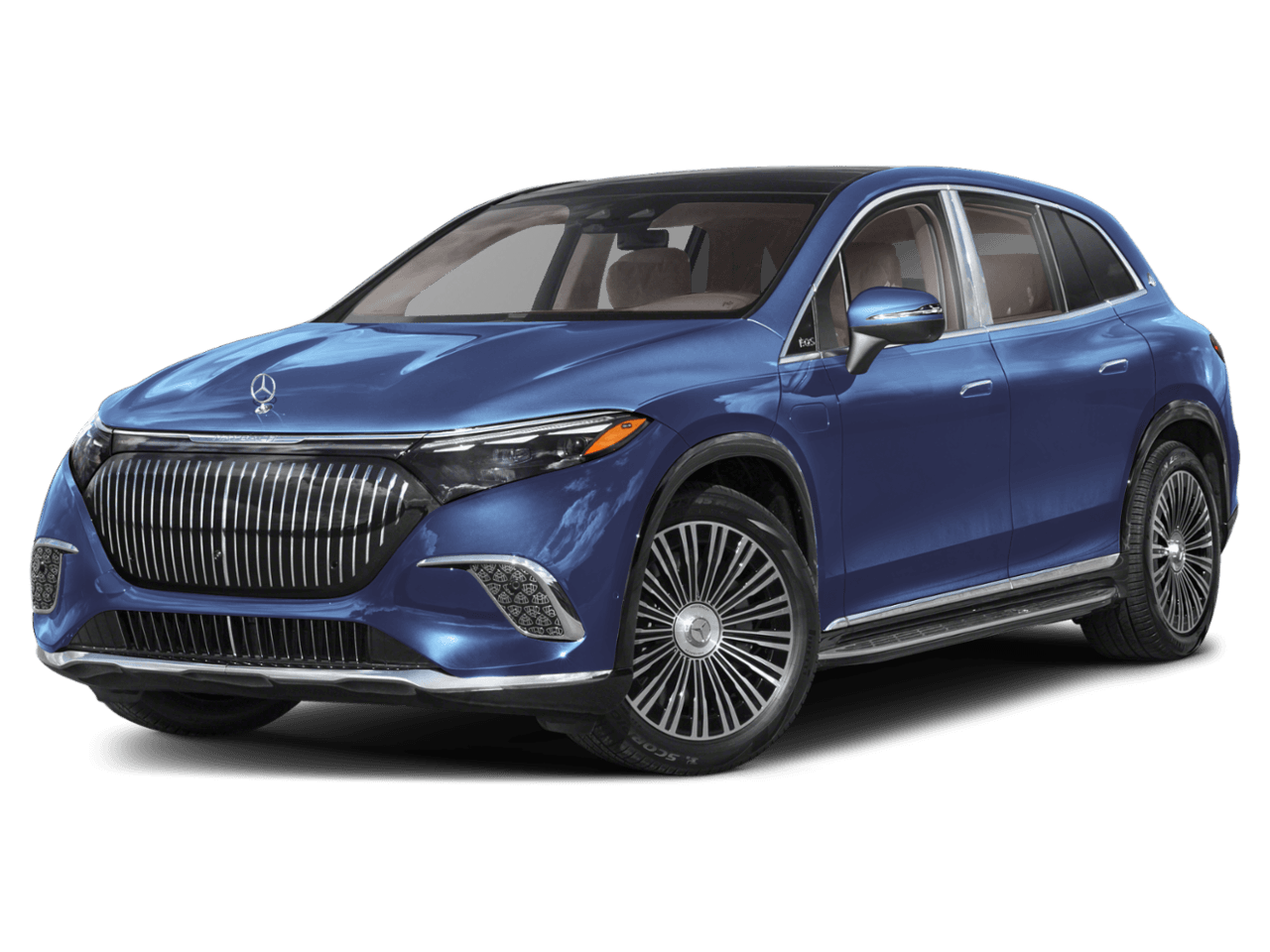 2025 Mercedes-Benz EQS Maybach - Front 3/4, facing to the left